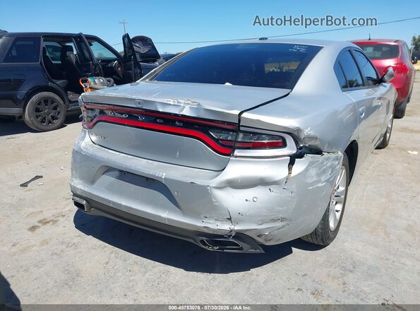 2C3CDXBG1LH117661 2020 DODGE CHARGER Silver Вид спереду
