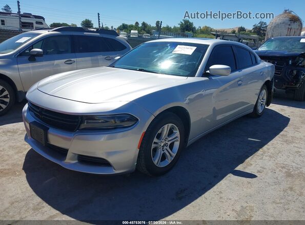 2C3CDXBG1LH117661 2020 DODGE CHARGER Silver Передня ліва чверть