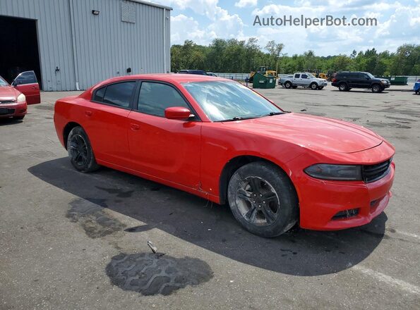 2C3CDXBG1LH125761 2020 DODGE CHARGER Red Delantero derecho