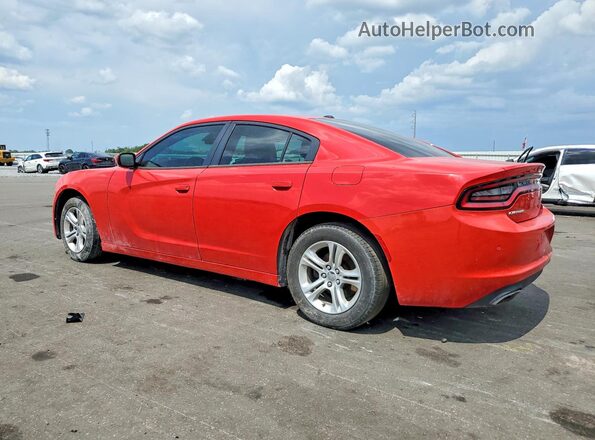 2C3CDXBG1LH125761 2020 DODGE CHARGER Red Trasero izquierdo