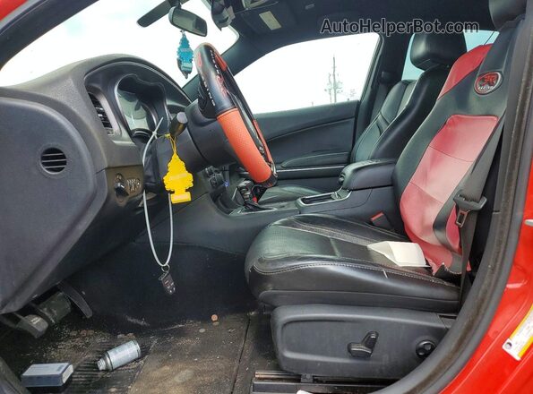 2C3CDXBG1LH125761 2020 DODGE CHARGER Red Vista interior delantera