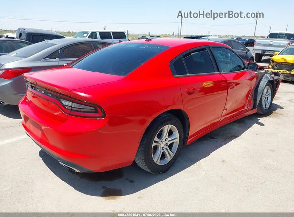 2C3CDXBG1LH135545 2020 DODGE CHARGER Red Tył prawy