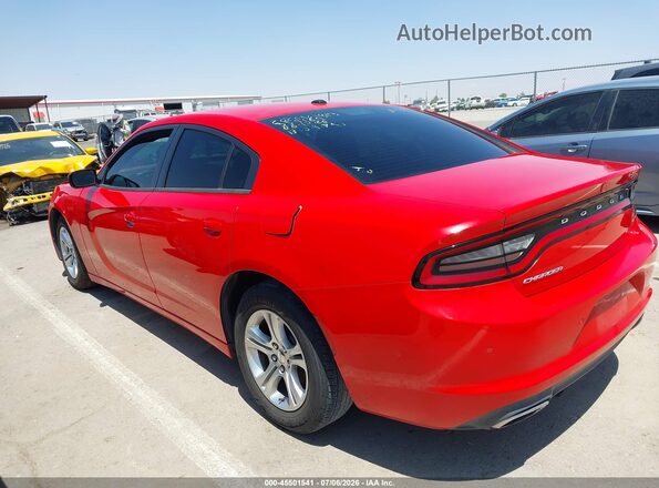 2C3CDXBG1LH135545 2020 DODGE CHARGER Red Widok wnętrza 360 stopni
