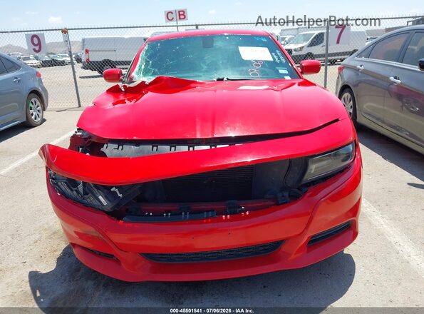 2C3CDXBG1LH135545 2020 DODGE CHARGER Red Widok zestawu wskaźników