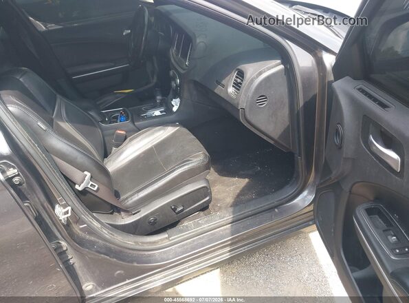 2C3CDXBG1LH144181 2020 DODGE CHARGER Gray Front interior view