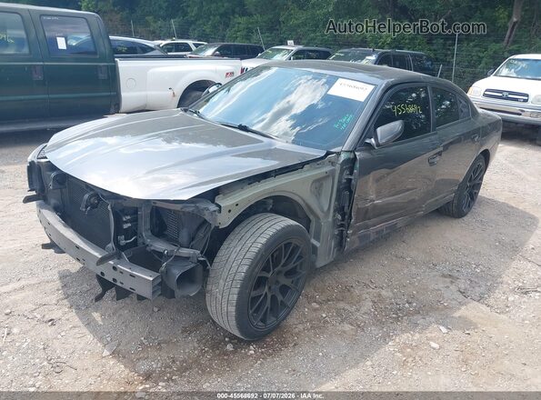 2C3CDXBG1LH144181 2020 DODGE CHARGER Gray Front left