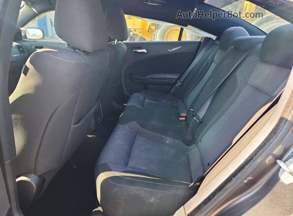 2C3CDXBG1LH151440 2020 DODGE CHARGER Black Հետևի նստատեղերի տեսք