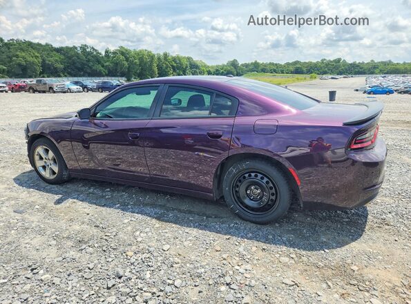 2C3CDXBG1LH157836 2020 DODGE CHARGER Фиолетовый Задняя левая четверть