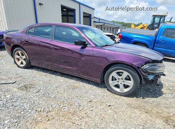 2C3CDXBG1LH157836 2020 DODGE CHARGER Фиолетовый Передняя правая четверть