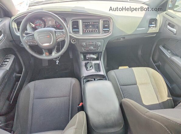 2C3CDXBG1LH157836 2020 DODGE CHARGER Фиолетовый Вид панели приборов