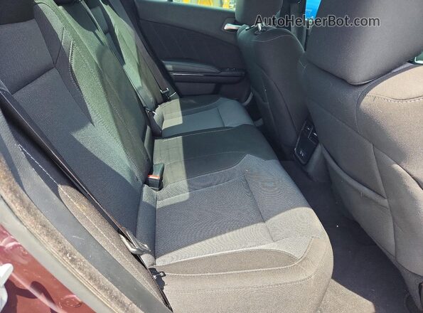 2C3CDXBG1LH157836 2020 DODGE CHARGER Фиолетовый Вид задних сидений