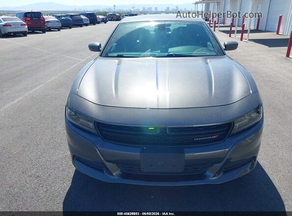2C3CDXBG1LH188424 2020 DODGE CHARGER Gray Դիմացի տեսք