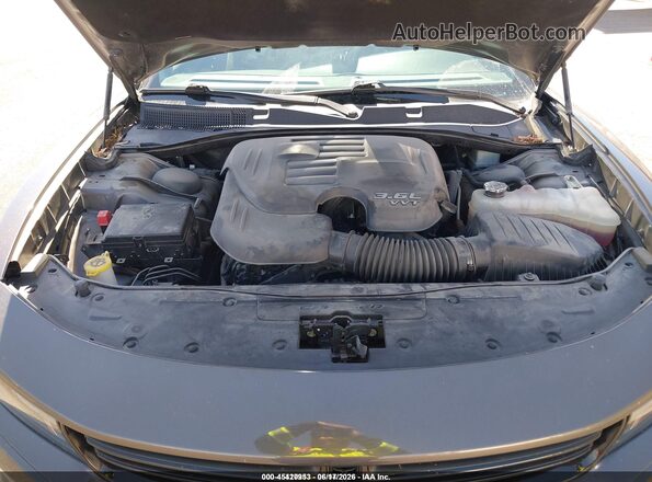 2C3CDXBG1LH188424 2020 DODGE CHARGER Gray Հետևի տեսք