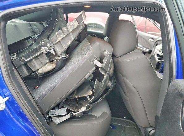 2C3CDXBG1LH232809 2020 DODGE CHARGER Blue უკანა სავარძლების ხედი
