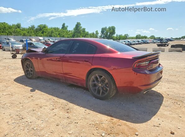 2C3CDXBG1MH519441 2021 DODGE CHARGER Maroon უკანა მარცხენა
