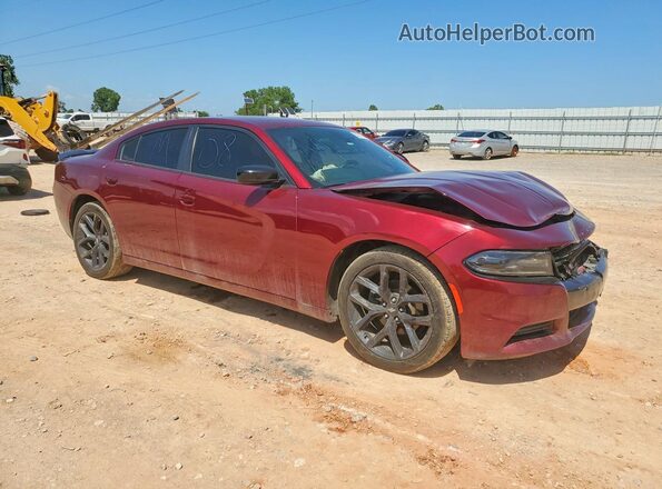 2C3CDXBG1MH519441 2021 DODGE CHARGER Maroon წინა მარჯვენა