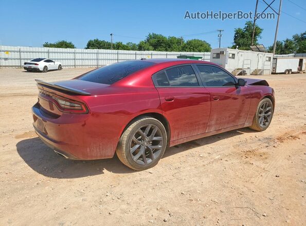 2C3CDXBG1MH519441 2021 DODGE CHARGER Maroon უკანა მარჯვენა