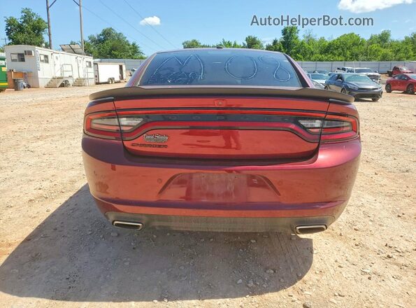 2C3CDXBG1MH519441 2021 DODGE CHARGER Maroon უკანა ხედი