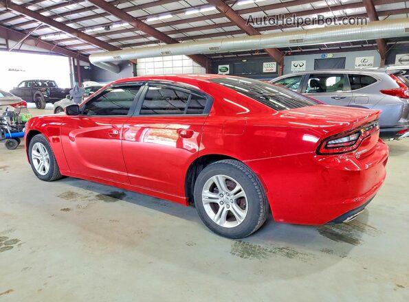 2C3CDXBG1MH548602 2021 DODGE CHARGER Red Задня ліва чверть