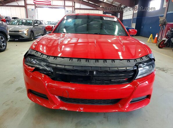 2C3CDXBG1MH548602 2021 DODGE CHARGER Red Вид спереду