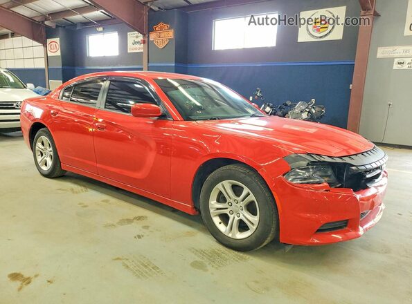 2C3CDXBG1MH548602 2021 DODGE CHARGER Red Передня права чверть