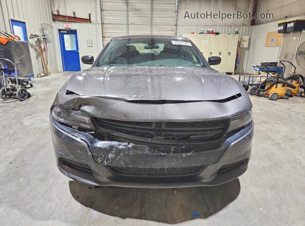 2C3CDXBG1MH636713 2021 DODGE CHARGER Gray Դիմացի տեսք