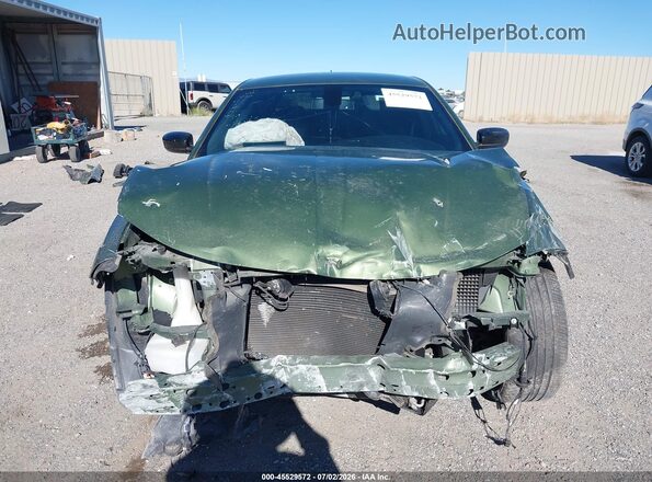 2C3CDXBG1NH133359 2022 DODGE CHARGER Green Սարքավորումների վահանակի տեսք