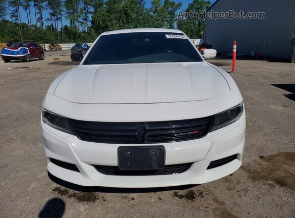 2C3CDXBG1NH258801 2022 DODGE CHARGER White Դիմացի տեսք