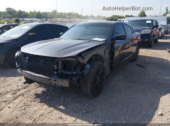 2C3CDXBG1PH550581 2023 DODGE CHARGER Gray Vista tres cuartos delantera izquierda