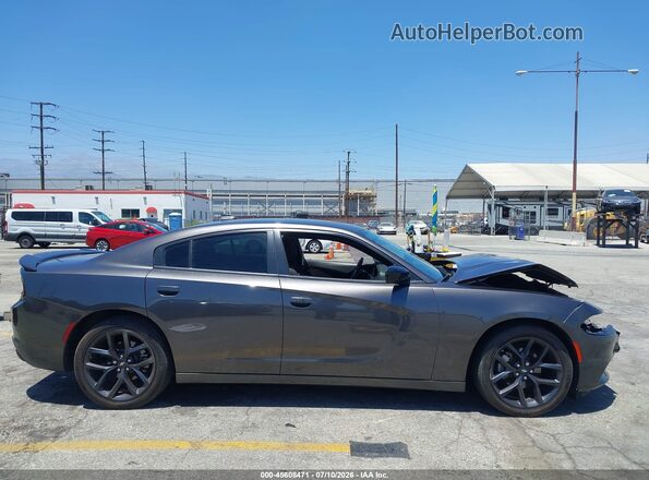 2C3CDXBG1PH566019 2023 DODGE CHARGER Серый Панорамный вид салона 360°