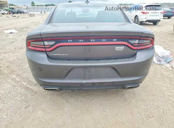 2C3CDXBG1PH623819 2023 DODGE CHARGER Gray Հետևի տեսք