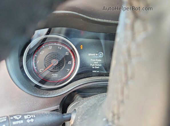 2C3CDXBG1PH656870 2023 DODGE CHARGER Серый Вид щитка приборов