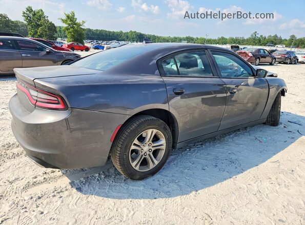 2C3CDXBG1PH656870 2023 DODGE CHARGER Серый Задняя правая четверть