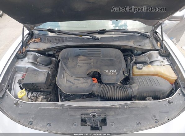 2C3CDXBG2GH307586 2016 DODGE CHARGER Silver უკანა ხედი