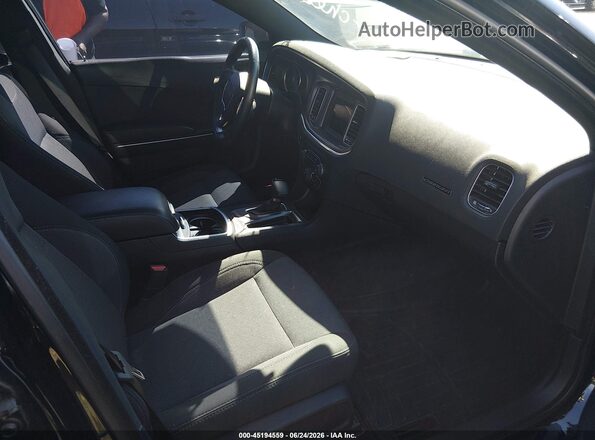 2C3CDXBG2JH303495 2018 DODGE CHARGER Black Սալոնի դիմացի տեսք