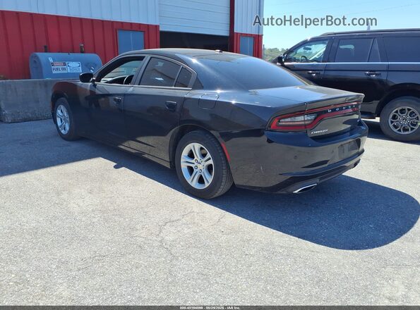 2C3CDXBG2JH303495 2018 DODGE CHARGER Black Հետևի ձախ