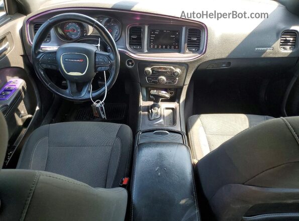2C3CDXBG2JH336710 2018 DODGE CHARGER Charcoal წინა პანელის ხედი