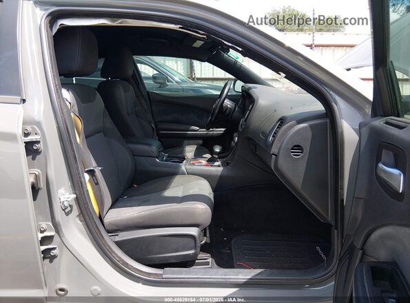 2C3CDXBG2JH337209 2018 DODGE CHARGER Gray Vista interior delantera