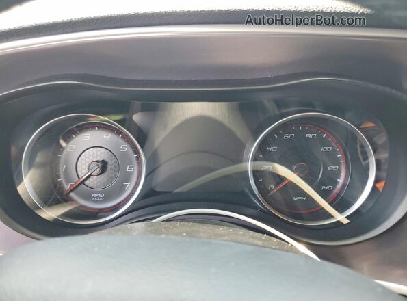2C3CDXBG2KH541932 2019 DODGE CHARGER Белый Вид щитка приборов