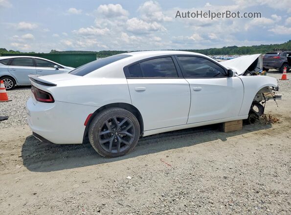 2C3CDXBG2KH541932 2019 DODGE CHARGER Белый Задняя правая четверть