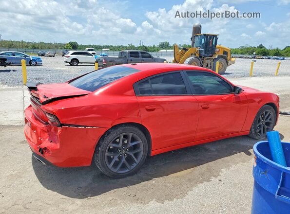 2C3CDXBG2KH576230 2019 DODGE CHARGER Red Trasero derecho