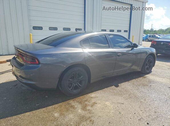 2C3CDXBG2KH692205 2019 DODGE CHARGER Gray Задня права чверть