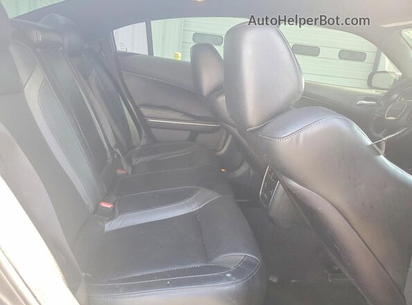 2C3CDXBG2KH692205 2019 DODGE CHARGER Gray Вид задніх сидінь