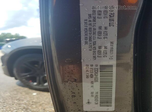 2C3CDXBG2KH692205 2019 DODGE CHARGER Gray Вид наклейки з VIN-кодом