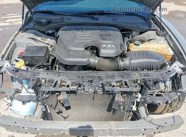 2C3CDXBG2KH707446 2019 DODGE CHARGER Gray Engine compartment view
