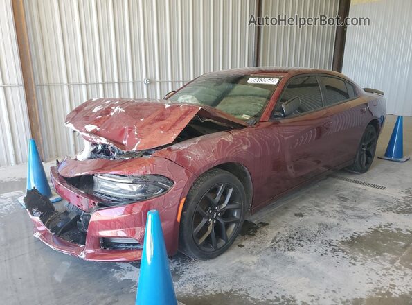 2C3CDXBG2KH732511 2019 DODGE CHARGER Красный Вид наклейки с VIN-кодом