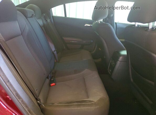 2C3CDXBG2KH732511 2019 DODGE CHARGER Красный Вид задних сидений