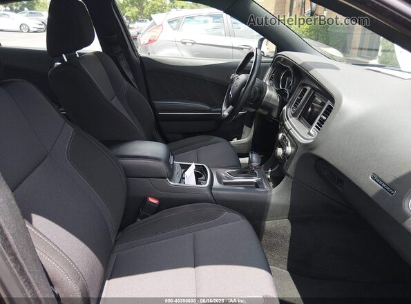 2C3CDXBG2LH138017 2020 DODGE CHARGER Gray Widok wnętrza z przodu