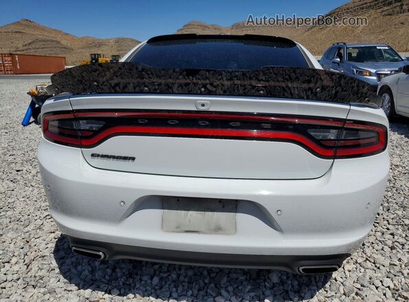 2C3CDXBG2LH167548 2020 DODGE CHARGER White Vista trasera