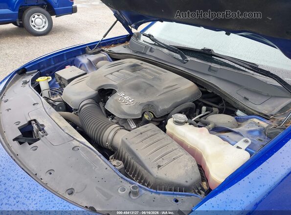 2C3CDXBG2LH190070 2020 DODGE CHARGER Blue Widok z tyłu